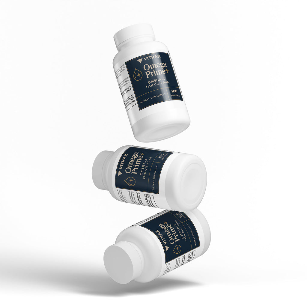 OmegaPrime+™ — Omega‑3 Fish Oil + DHA Formula