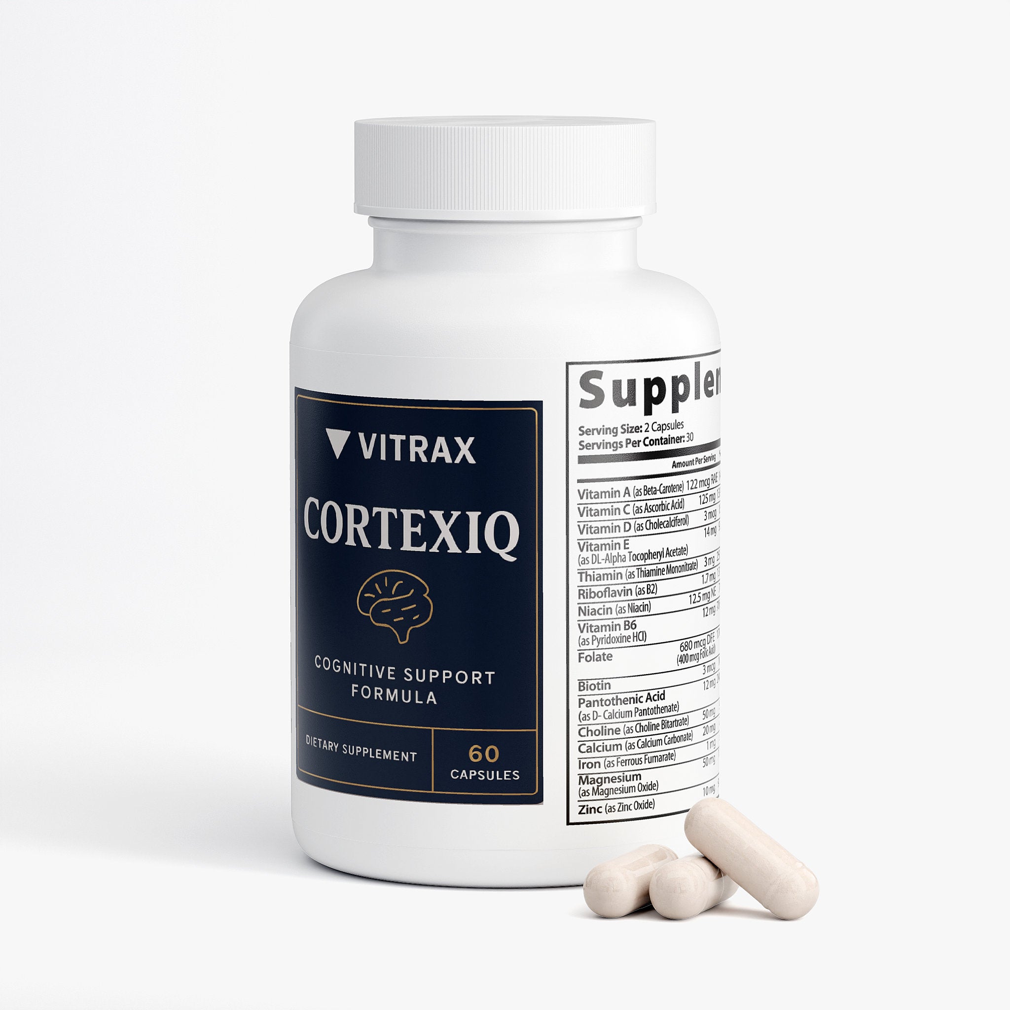 CortexIQ™ — Advanced Daily Nootropic Formula