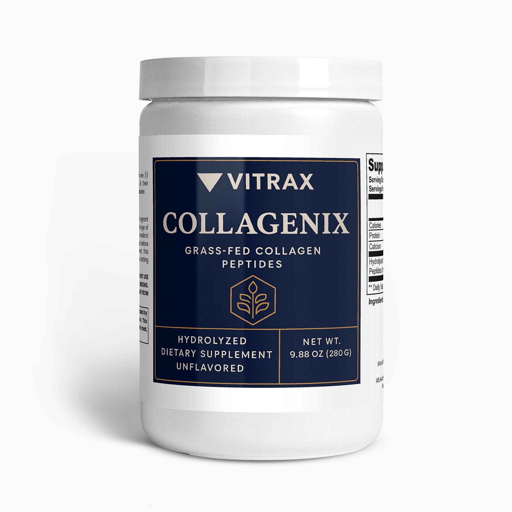 COLLAGENIX™ — Grass‑Fed Hydrolyzed Collagen Peptides